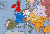 Map of Europe in 1700 : r/MapPorn