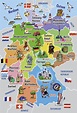 MAPA DE ALEMANIA - MOCHILEROS VIAJEROS