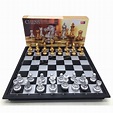 หมากรุกสากลแม่เหล็ก Gold&Silver Magnetic Chess | Shopee Thailand