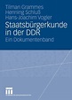 Staatsbürgerkunde in der DDR (eBook, PDF) von Tilman Grammes; Henning ...