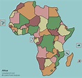 Excellent Map Of Africa Quiz 2023 - World Map Colored Continents