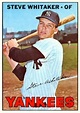 1967 Topps Steve Whitaker #277 Baseball Card Value Price Guide