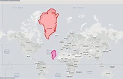 The True Size website shows just how large countries are compared to ...