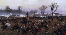 The Battle of Fredericksburg, December 13, 1862 by Carl Röchling [3,448 ...