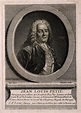 Jean-Louis Petit. Line engraving by J. Balechou, 1742, after L. Vigée ...