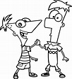 Phineas Ferb Candice Coloring Page Coloring Pages