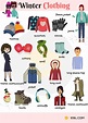 Learn Winter Clothing Vocabulary through Pictures - ESLBUZZ