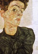 Egon Schiele Self portrait 1912 Painting | Best Paintings For Sale