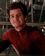 the amazing spider - man is looking at the camera