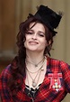 Helena Bonham Carter at CBE Medal Ceremony with Queen Elizabeth II ...