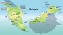 Malaysia-Inseln-Karte - Karte von malaysia und die Inseln (Süd-Ost ...
