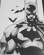 Batman sketch #batman | Batman drawing, Batman art, Marvel drawings