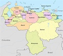 Estados y capitales de Venezuela - El Lingüístico