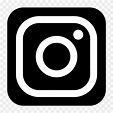 Black icon Instagram logo transparent PNG - Similar PNG