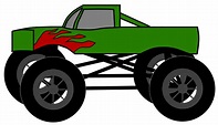 Monster truck clip art pictures free clipart images 5 - Clipartix