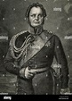Federico Guillermo IV de Prusia (1795-1861). El rey de Prusia 1840-1861. Retrato. Grabado por ...