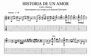 Historia De Un Amor Tabs Guitar - Margaret Wiegel