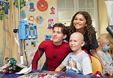 Tom Holland visitó a los niños del Hospital Niño Jesús de Madrid ...