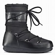 Moon Boots Soft Shade MID Black, Waterproof Iconic Boot - Women from ...