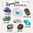 Aquarius Zodiac Crystal Set - Crystals for Aquarius - Magic Crystals