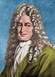Gottfried Wilhelm Leibniz, German Mathematician - Stock Image - C033 ...