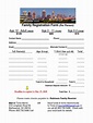 Free Printable Family Reunion Registration Forms
