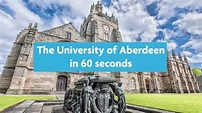 Explore the University of Aberdeen in under 60 seconds! - YouTube