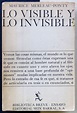 MERLEAU-PONTY, Maurice - Lo visible y lo invisible » Il Tuffatore - Books