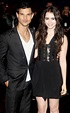 Exes Taylor Lautner and Lily Collins Reunite for Abduction Premiere ...