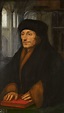 "Portrait of Desiderius Erasmus (1466-1536)" Anonymous - Artwork on USEUM