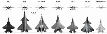 Fighters Build & Size Comparison | Fighter jets, Air fighter, Jet aircraft