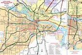 Little Rock area road map