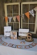 Fantastic Mr. Fox party decorations and by onecraftyfoxx on Etsy, $60. ...