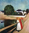 The Girls on the Bridge - Edvard Munch - WikiArt.org - encyclopedia of ...