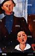 Jacques Lipchitz y su esposa Amedeo Modigliani Fotografía de stock - Alamy