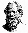 Sócrates, 469-399 aC, fue un filósofo griego clásico, famoso como uno ...