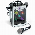 Croove POP BOX Karaoke Machine for Kids with 2 Microphones and Flashing ...
