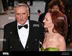 Dennis Hopper and wife Victoria Duffy attend the Vanity Fair Oscar ...