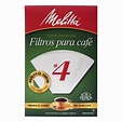 Filtros para café Melitta Super Premium #4 Con 100 Piezas | Walmart