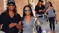 It's Good To Be Queen! Latifah Enjoys Romantic Stroll With Pretty ...