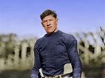 1912 photo of Jim Thorpe. (Colorized by u/morganmonroe81.) [OC ...