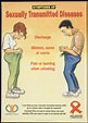 Symptoms of sexually transmitted diseases | AIDS Education Posters