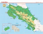 Mapa de Costa Rica - Lonely Planet