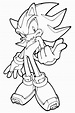 Shadow the Hedgehog Coloring Pages | 25 Shadow Coloring Pages Shadow ...