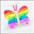How to Make a Fluttering Paper Butterfly Craft | Paper butterfly crafts ...