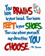 You Have Brains In Your Head Free Printable - Printable Blog