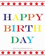9 Best Images of Free Printable Birthday Posters - Free Printable Happy ...