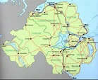 Irlanda do Norte | Mapas Geográficos da Irlanda do Norte