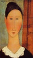 Amedeo Modigliani Retrato de una mujer joven, 1918: Descripción de la ...
