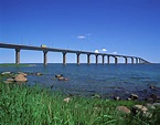 Öland Bridge Near Kalmar, Sweden by Hans-peter Merten